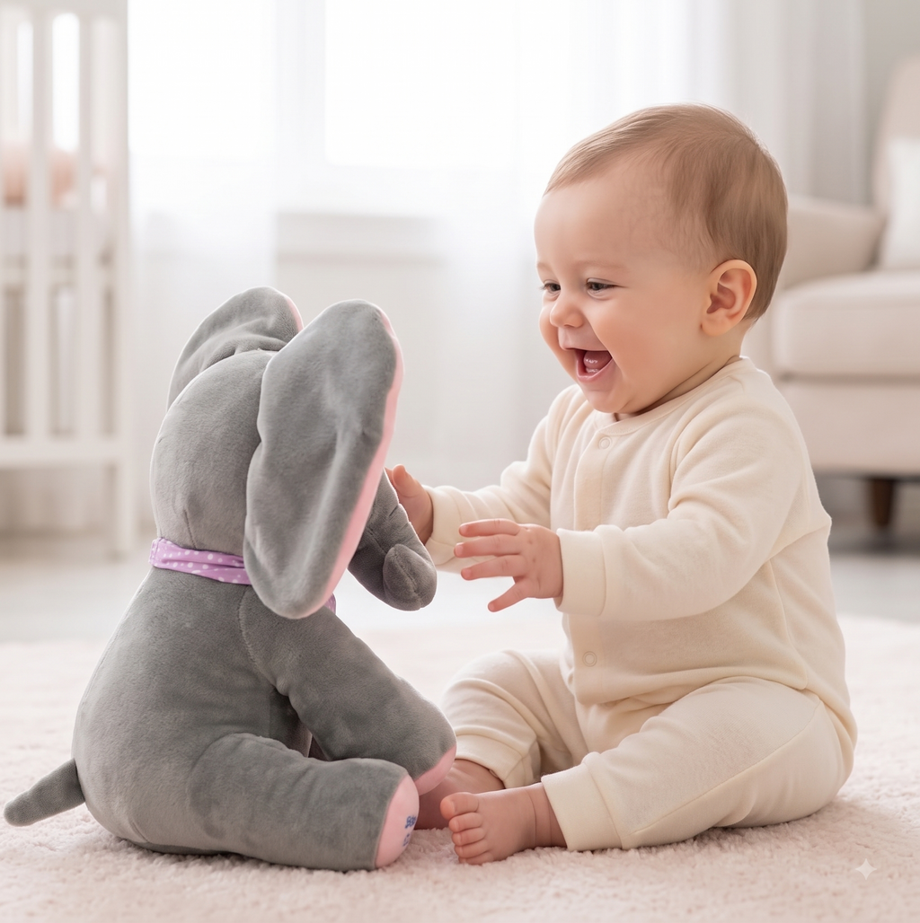 Peek a Boo Elephant Toy