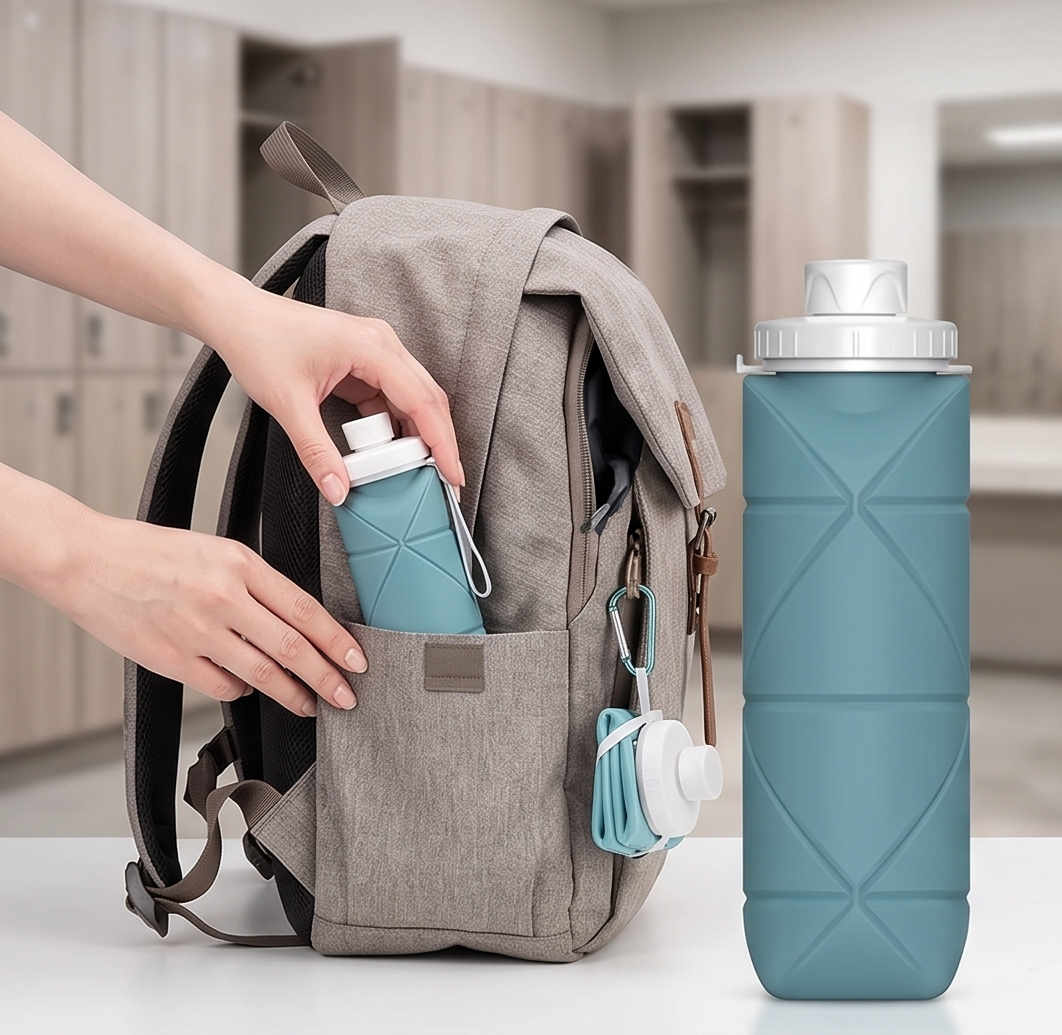 Silicone Collapsible Water Bottle
